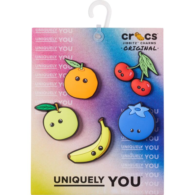 Crocs™ Jibbitz Smile Fruit 5 Pack Multi