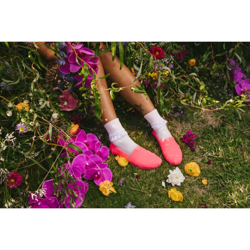 TOMS RECYCLED COTTON CANVAS PINK