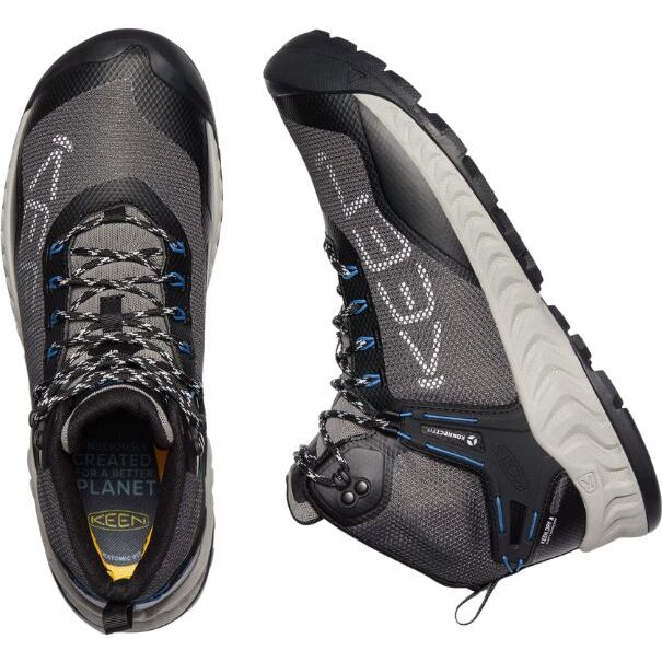 Keen Nxis Evo Mid WP Men's Magnet/Bright Cobalt