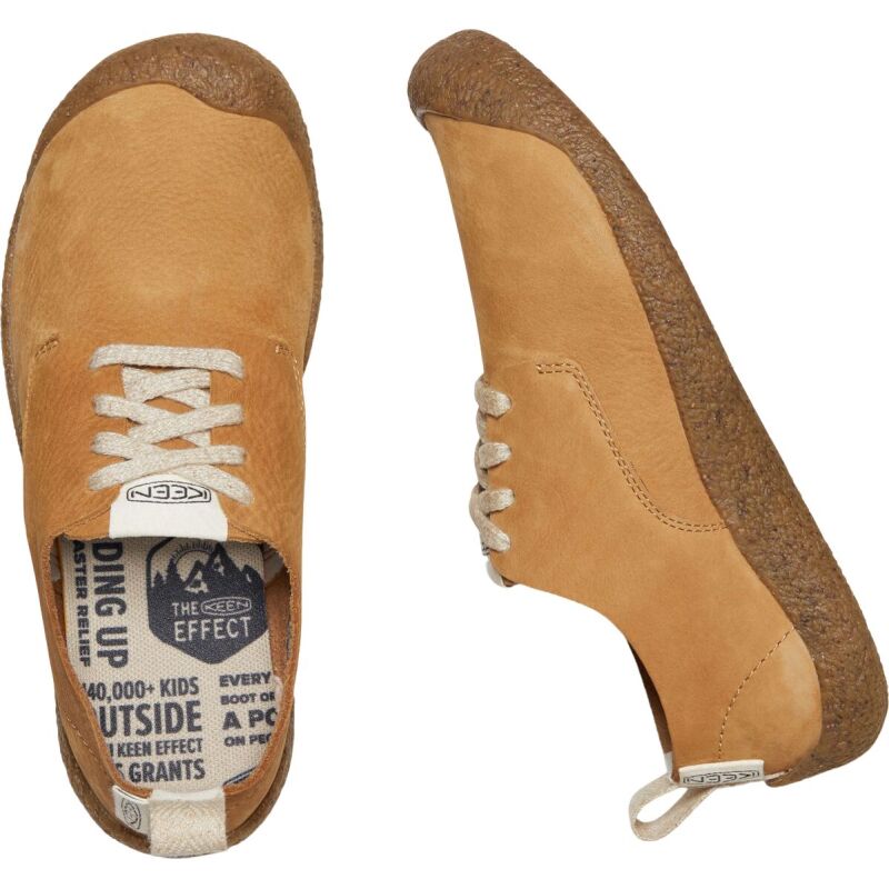 Keen MOSEY DERBY LEATHER WOMEN Apple Cinnamon/Birch