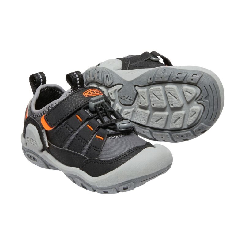 Keen KNOTCH HOLLOW CHILDREN Steel Grey/Safety Orange