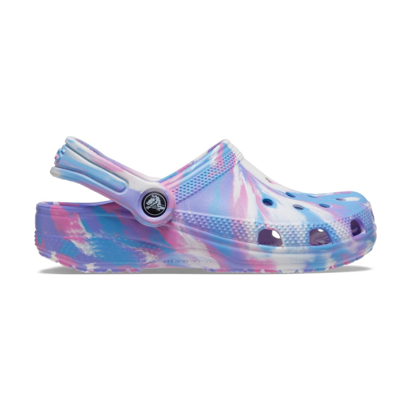 Crocs™ Classic Marbled Clog Kid's 207464 White/Pink