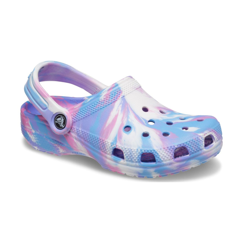 Crocs™ Classic Marbled Clog Kid's 207464 White/Pink