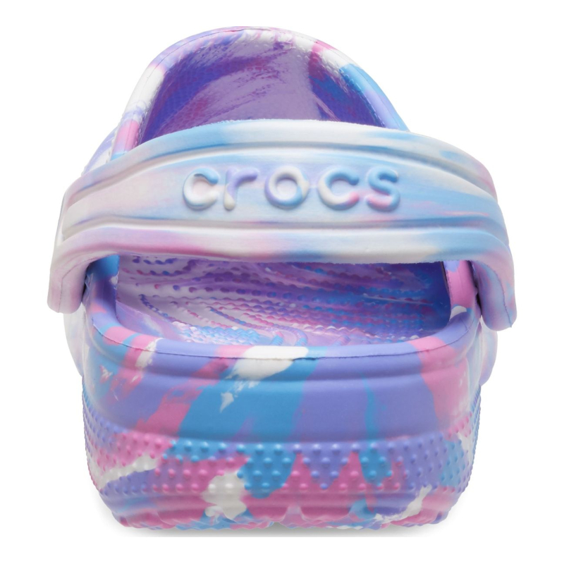 Crocs™ Classic Marbled Clog Kid's 207464 White/Pink