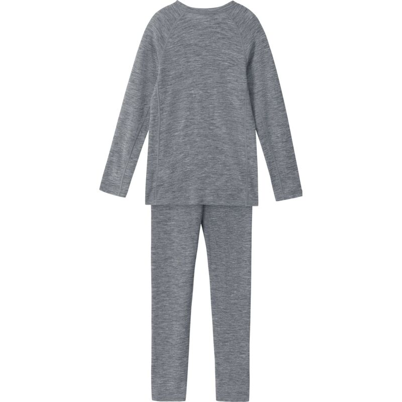 REIMA Wool Base Layer Set Kinsei 5200029A Melange Grey