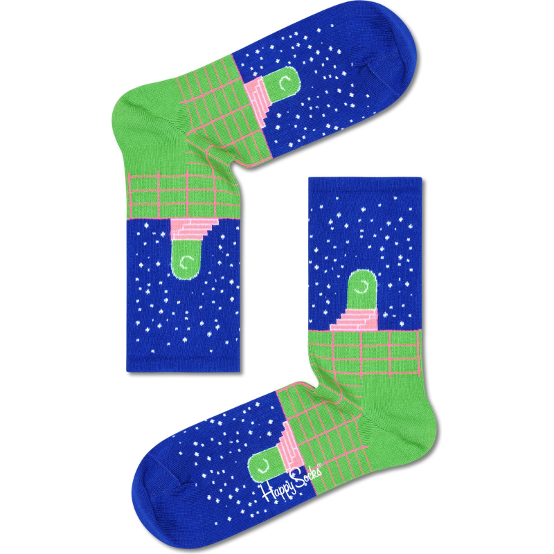 Happy Socks Future Unknown 3/4 Crew Multi-6300