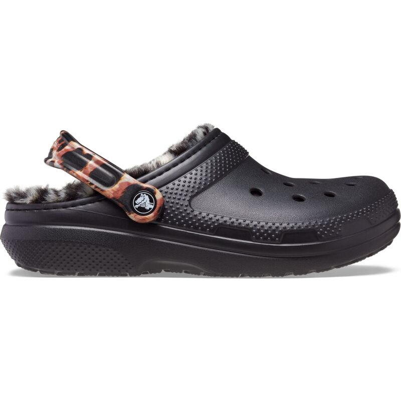 Crocs™ Classic Lined Animal Remix Clog Black/Multi Animal