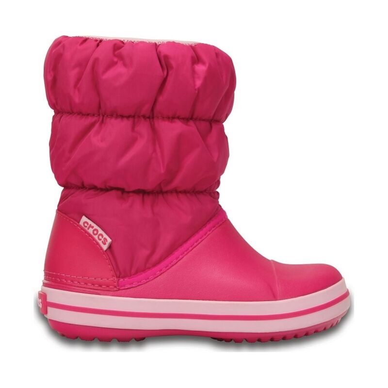 Crocs™ Kids Winter Puff Boot Candy Pink
