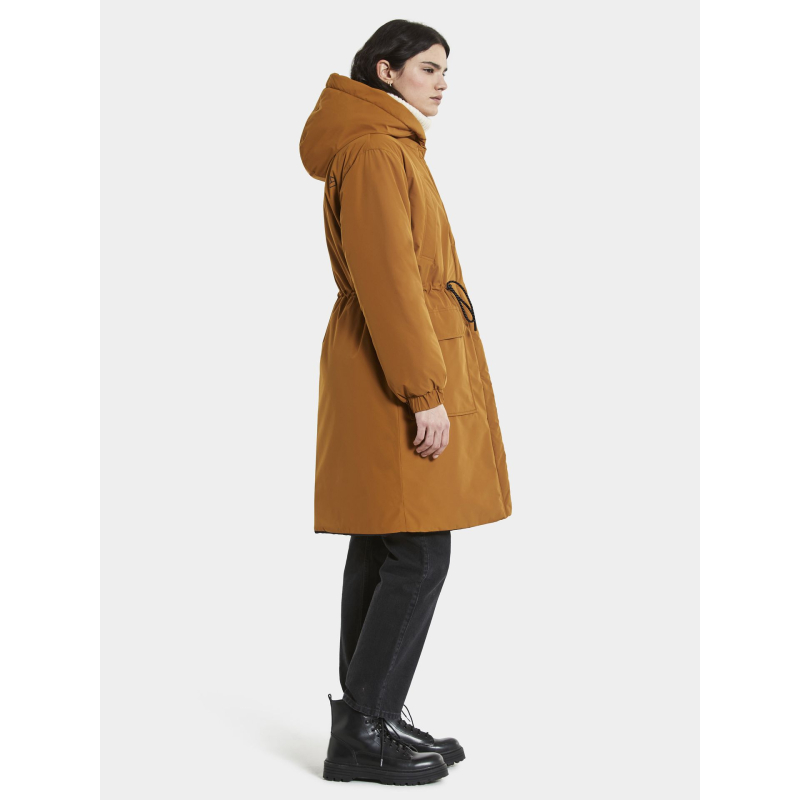 ANNA  WOMEN'S PARKA Black/Cayenne