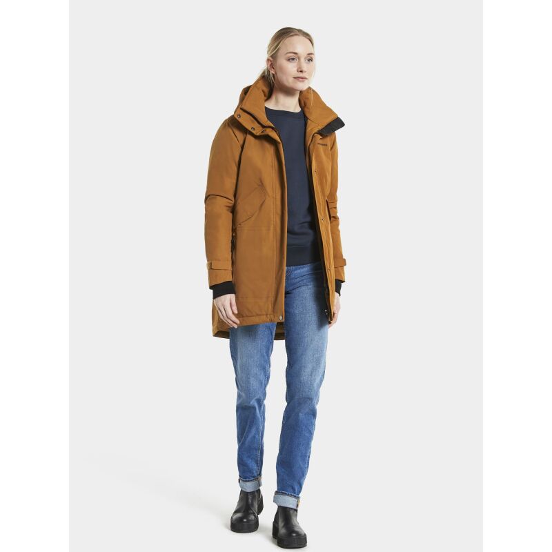 DIDRIKSONS TANJA WOMEN'S PARKA 6 Cayenne