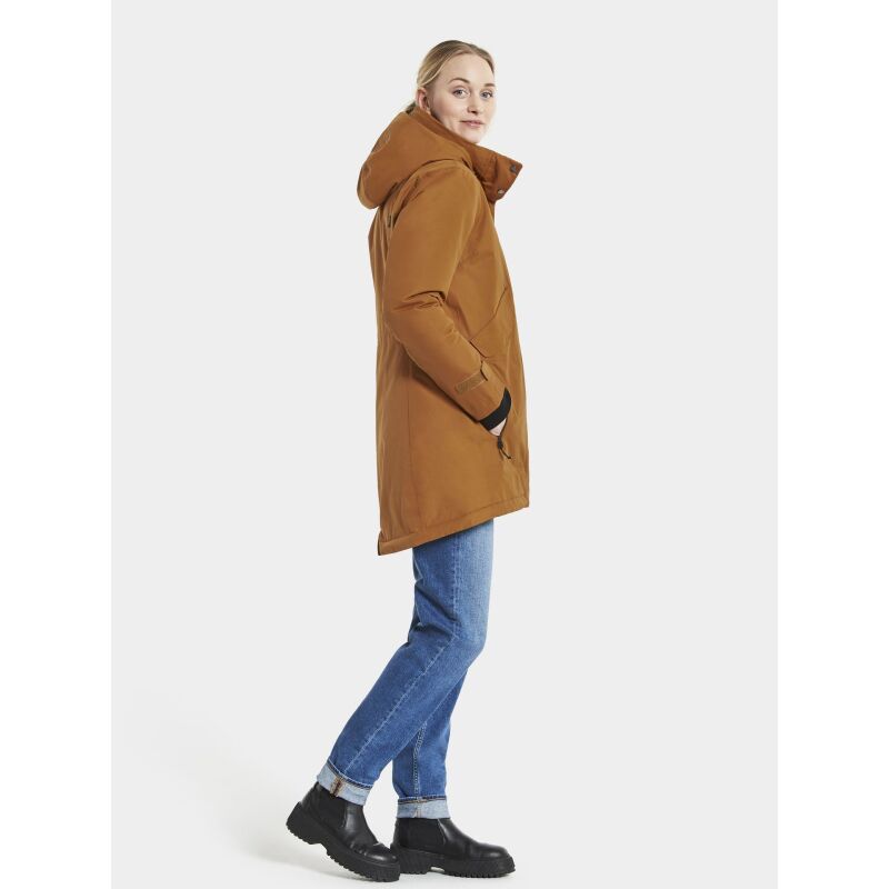 DIDRIKSONS TANJA WOMEN'S PARKA 6 Cayenne