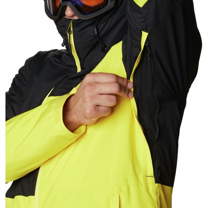Columbia ICEBERG POINT JACKET MEN'S Laser Lemon/Black