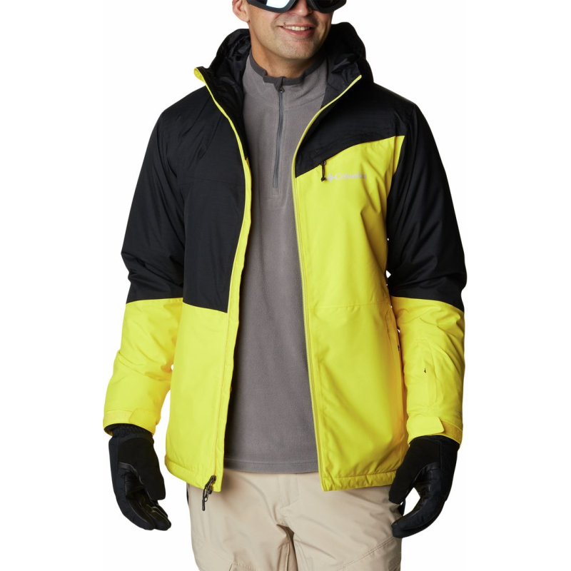 Columbia ICEBERG POINT JACKET MEN'S Laser Lemon/Black