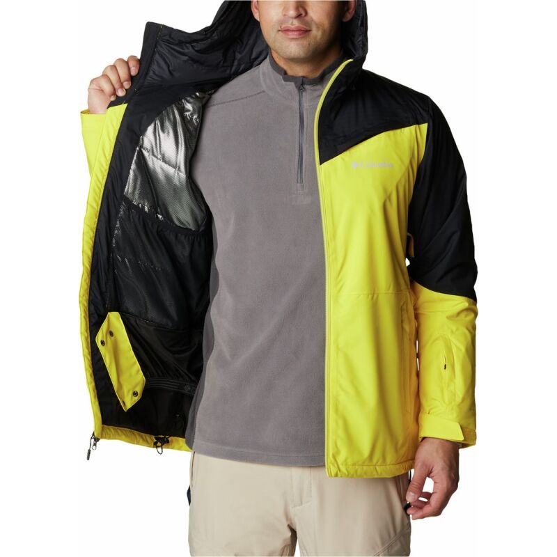 Columbia ICEBERG POINT JACKET MEN'S Laser Lemon/Black