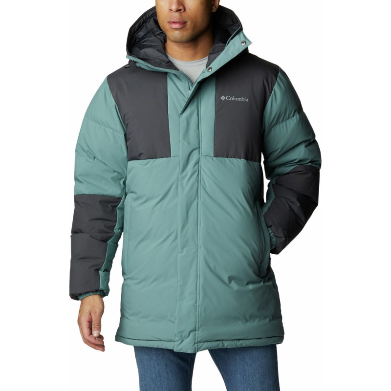 Columbia ALDERCREST DOWN PARKA MEN'S Metal/Shark