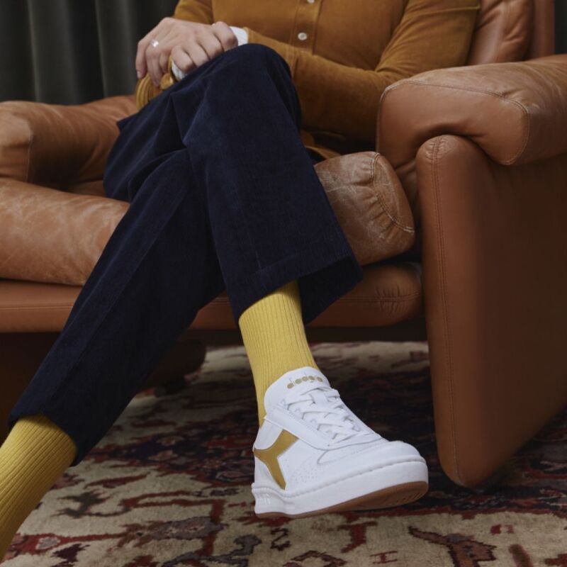 DIADORA B.Elite H Italia Sport White/Gold