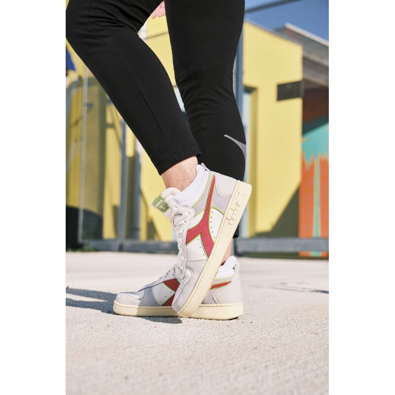 DIADORA Magic Basket Demi Women's White/Lunar Rock
