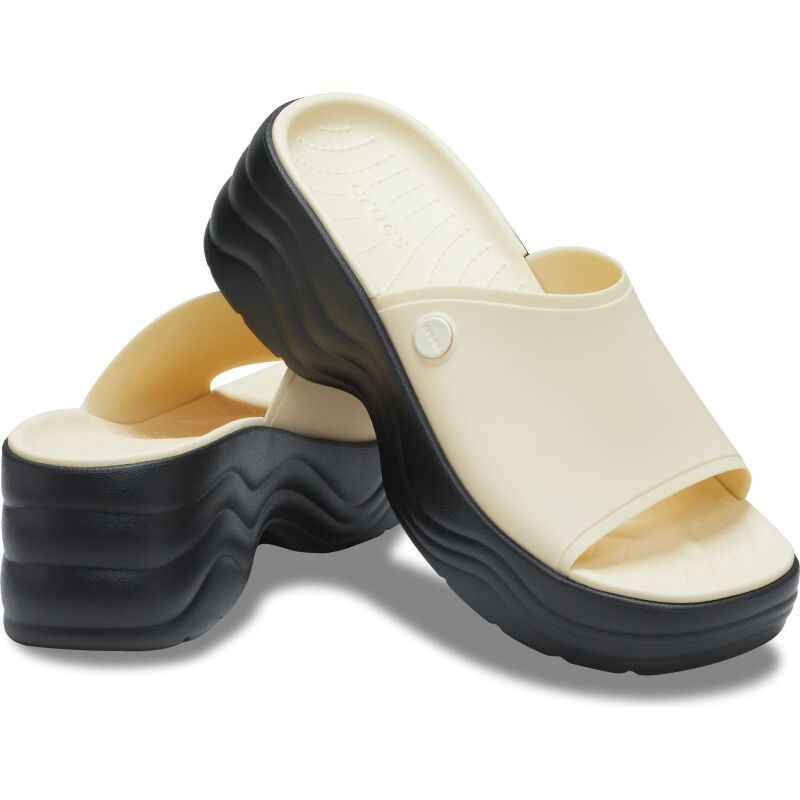 Crocs™ Skyline Slide Vanilla/Black