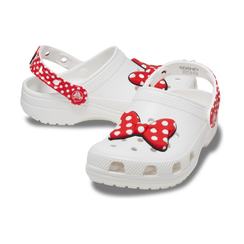 Crocs™ Disney Minnie Mouse Classic Clog Kid's White/Red