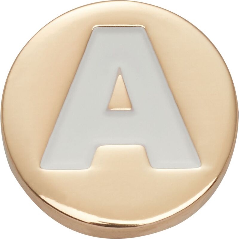 Crocs™ Jibbitz Gold Letter A 
