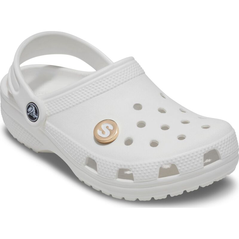 Crocs™ Jibbitz Gold Letter S 