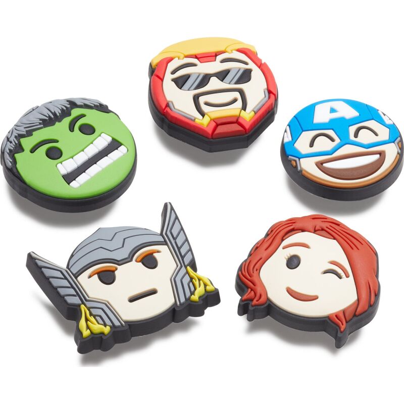 Crocs™ Jibbitz Avengers Emojis 5 Pack G1021100-Mu