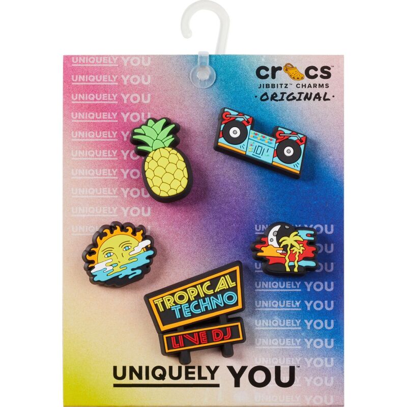 Crocs™ Jibbitz Tropical Techno Dj 5 Pack G1030000-Mu