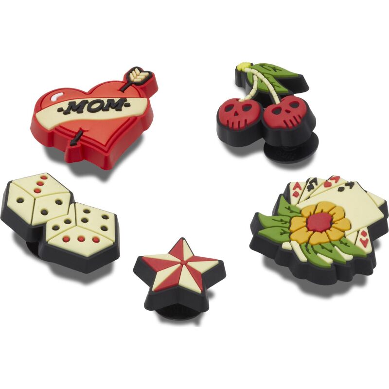 Crocs™ Jibbitz Old School Tattoo 5 Pack G1030900-Mu