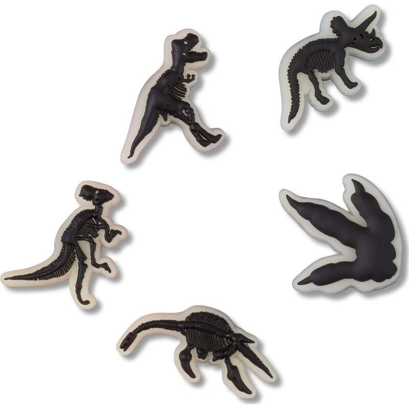 Crocs™ Jibbitz Glow In The Dark Dino 5 Pack G1031600-Mu