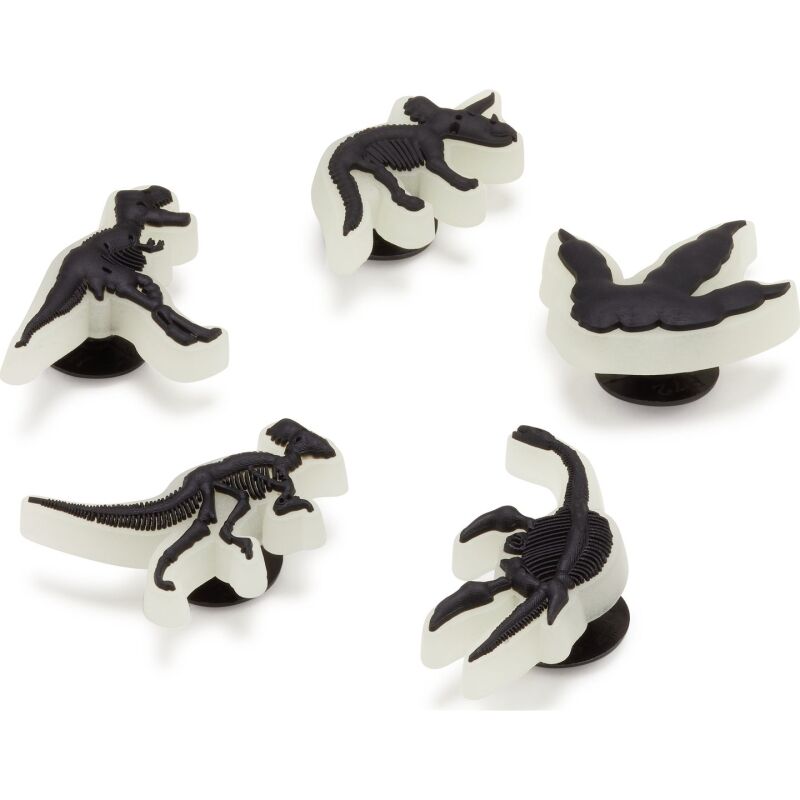Crocs™ Jibbitz Glow In The Dark Dino 5 Pack G1031600-Mu