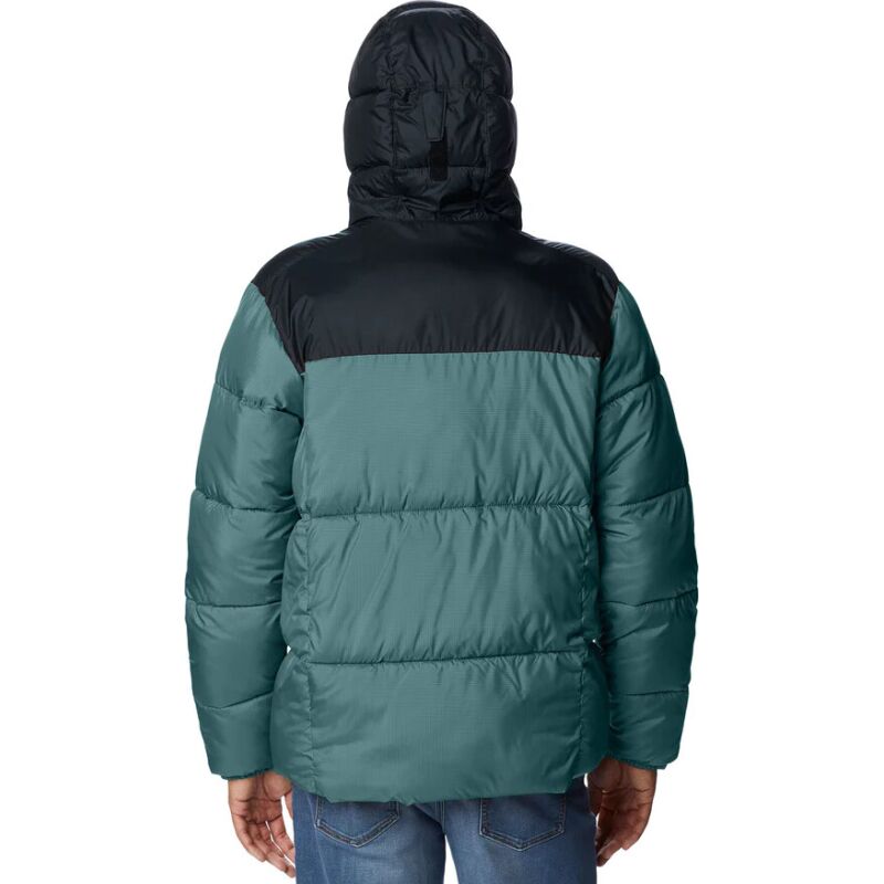 Columbia PUFFECT HOODED JACKET MEN'S Metal/Black