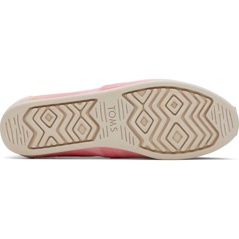 TOMS Canvas Women's Alpargata Candy Pink Ombre