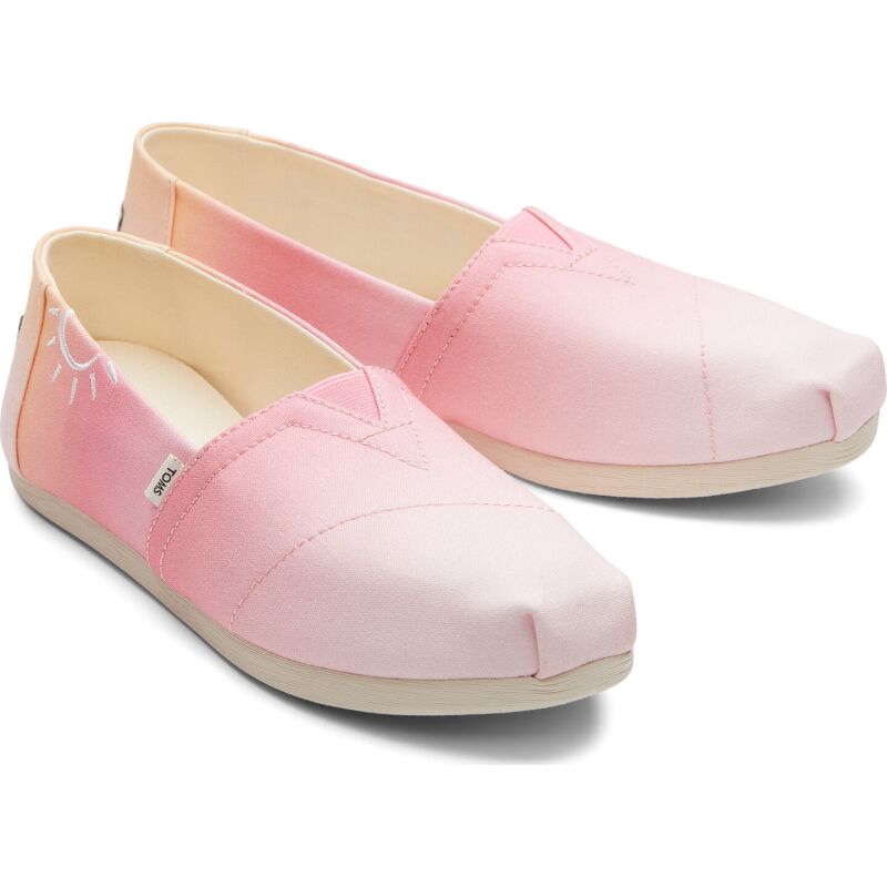 TOMS Canvas Women's Alpargata Candy Pink Ombre