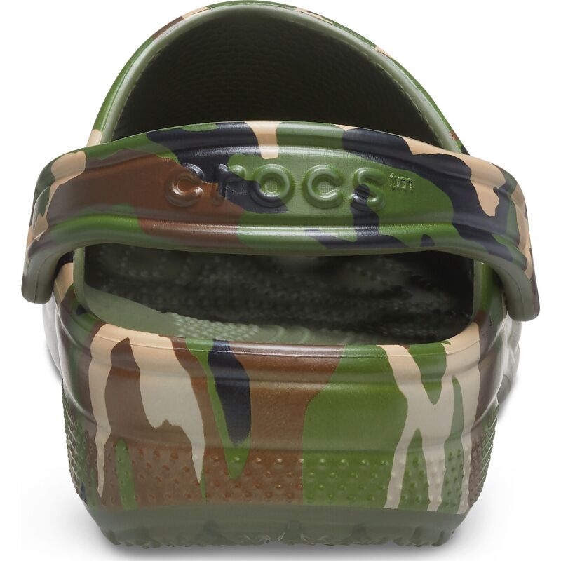 Crocs™ Classic Printed Camo Clog Army Green/Multi