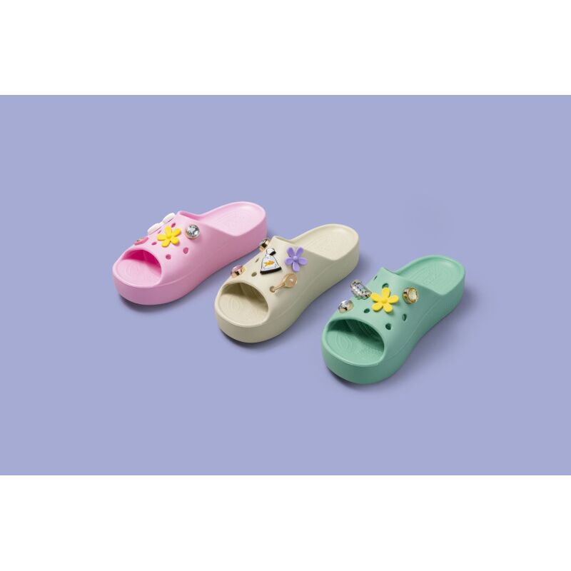 Crocs™ Classic Platform Slide Flamingo