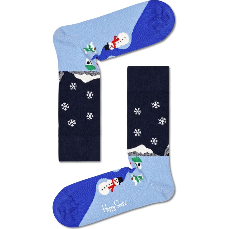 Happy Socks 3-Pack Snowman Socks Gift Set Multi 6500