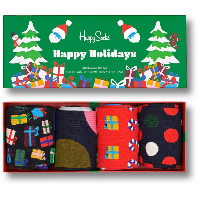 Happy Socks 4-Pack Gift Bonanza Socks Gift Set Multi 7300