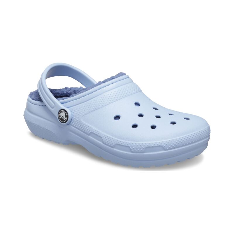 Crocs™ Classic Lined Clog Kid's Blue Calcite