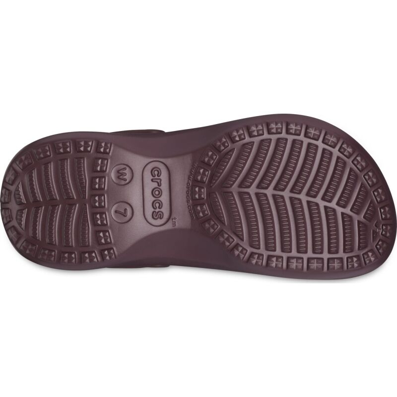 Crocs™ Classic Platform Lined Clog W Dark Cherry