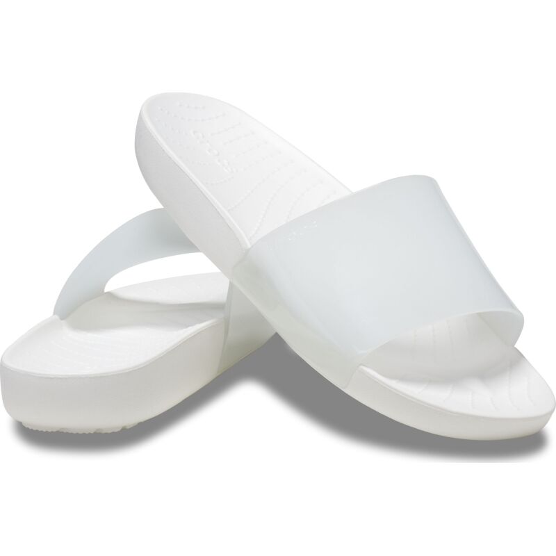 Crocs™ Splash Glossy Slide White