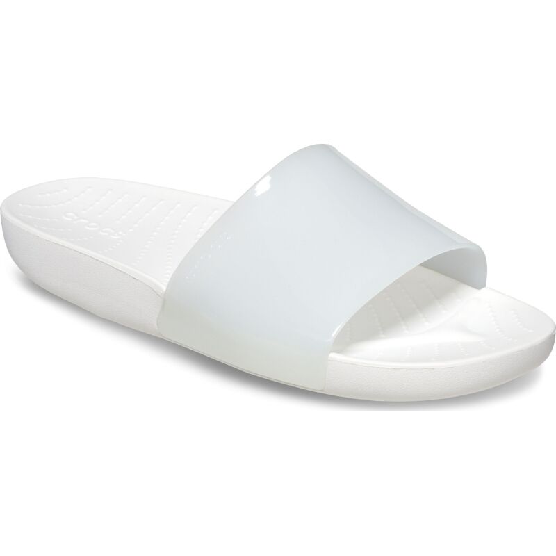Crocs™ Splash Glossy Slide White