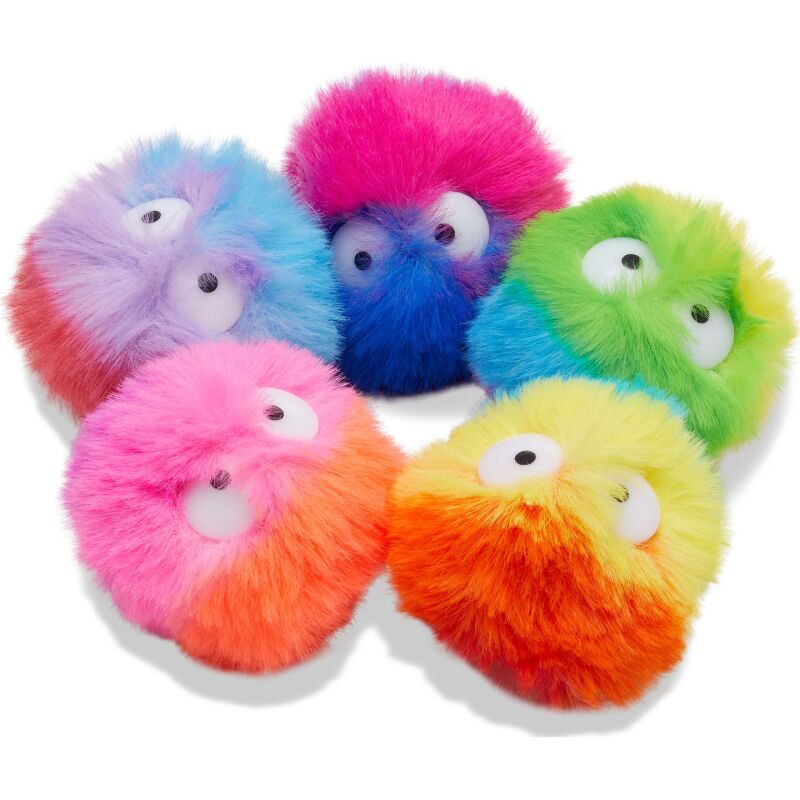 Crocs™ Fuzzy Puff Characters 5 Pack Multi