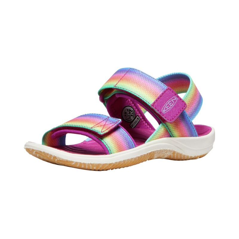 Keen ELLE BACKSTRAP CHILDREN Rainbow/Festival Fuchsia