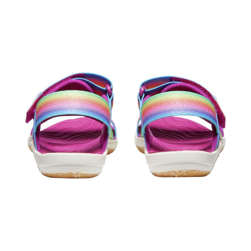 Keen ELLE BACKSTRAP CHILDREN Rainbow/Festival Fuchsia