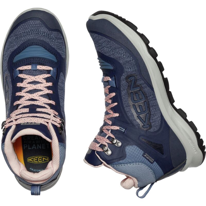 Keen TERRADORA FLEX MID WP WOMEN Vintage Indigo/Peachy Keen