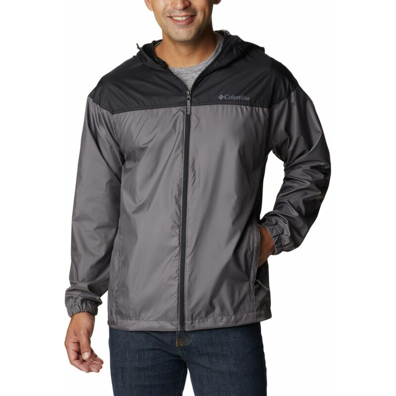 Columbia Flash Challenger Novelty Windbreaker Men's City Grey/Black