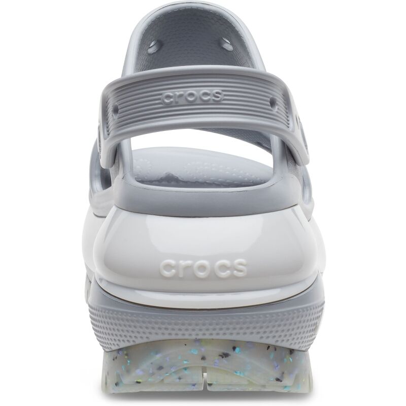 Crocs™ Classic Mega Crush Sandal Light Grey