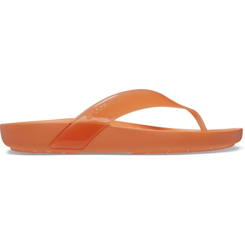 Crocs™ Splash Glossy Flip Persimmon