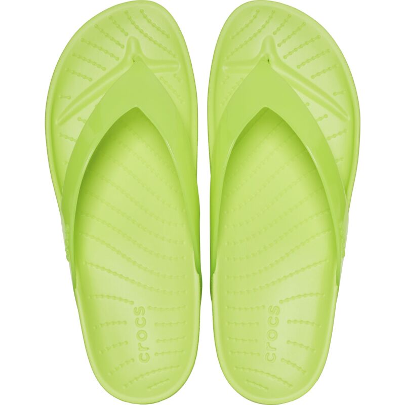 Crocs™ Splash Glossy Flip Limeade