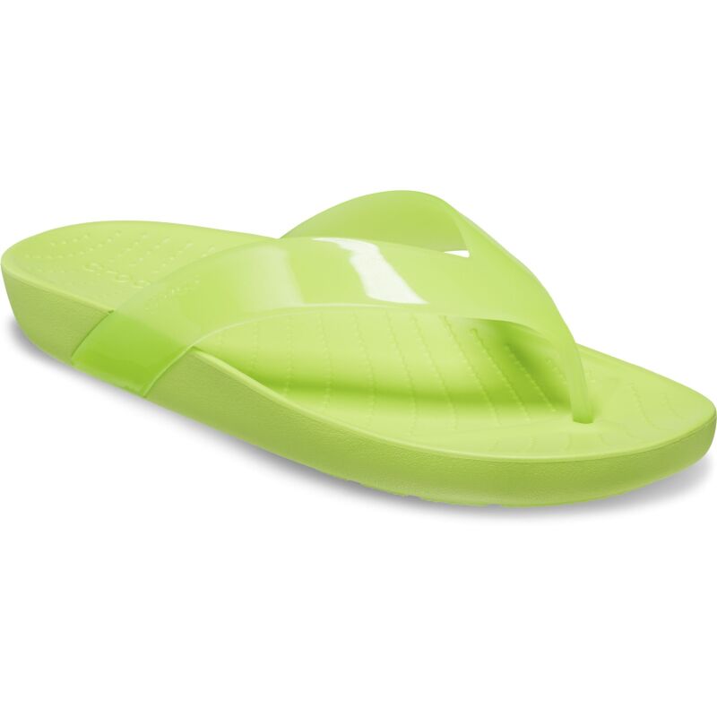 Crocs™ Splash Glossy Flip Limeade